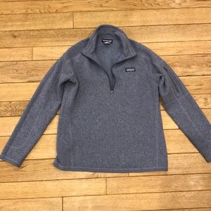 Women’s Patagonia Quarter Zip Pullover -Lavender